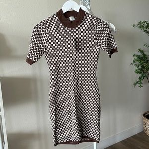 A&F Mockneck Mini Sweater Dress